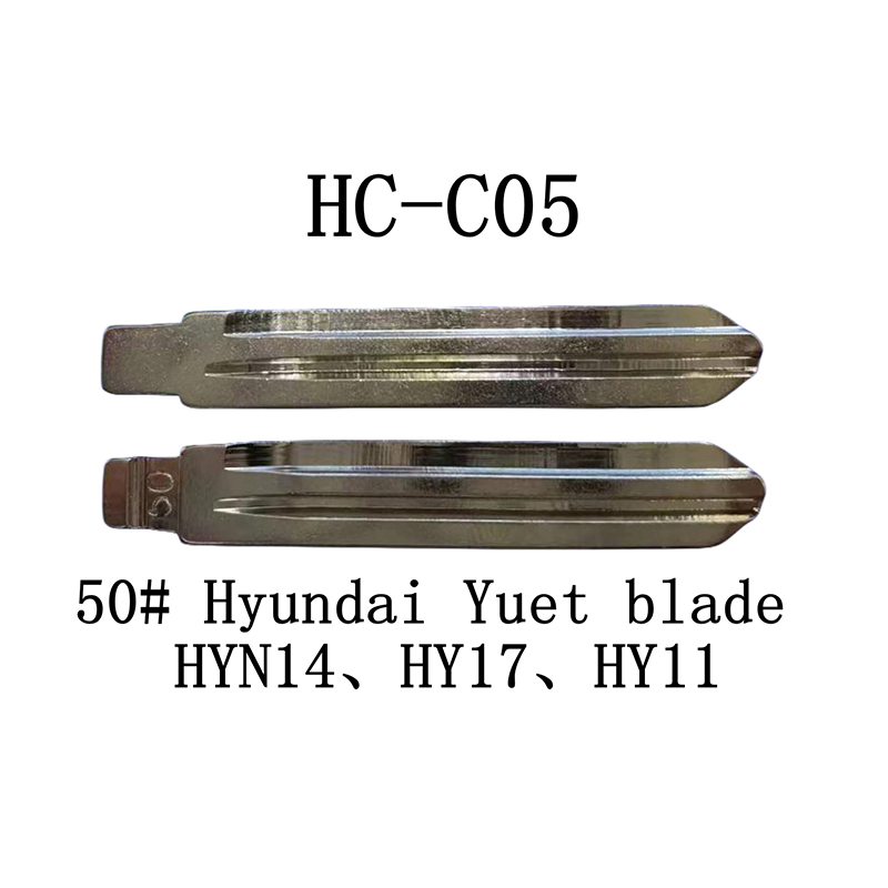 HC-C05 KD 折叠钥匙胚适用于 50# 现代-悦动 现代-i10 HYN14FH  HYN14TE  HYN14MH HY17 HY11