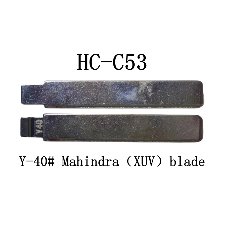 HC-C53 KD 折叠钥匙胚适用于 Y-40# 印度-马恒达